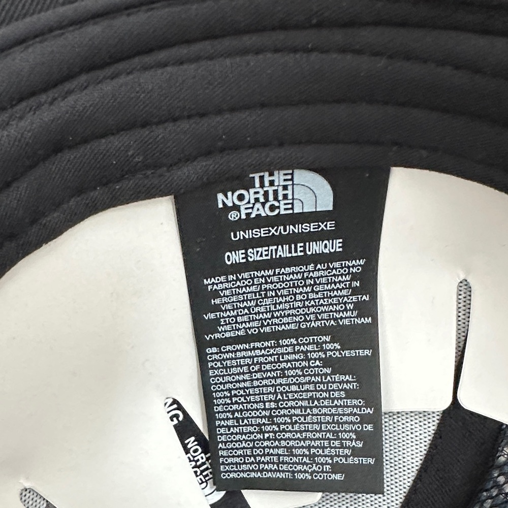The North Face Charcoal and Black Trucker Hat - Picture 4 of 4